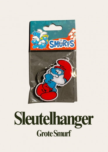 Sleutelhanger Grote Smurf Stripweb