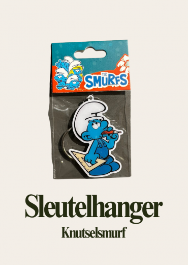 Sleutelhanger Knutselsmurf 1 Stripweb