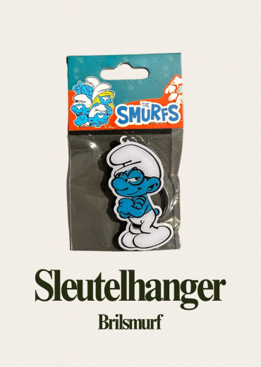 Sleutelhanger Brilsmurf Stripweb
