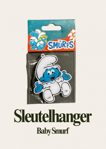 Sleutelhanger Baby Smurf Stripweb