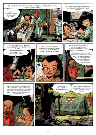 alleen 16 de gevangene van Antesalem stripweb 4