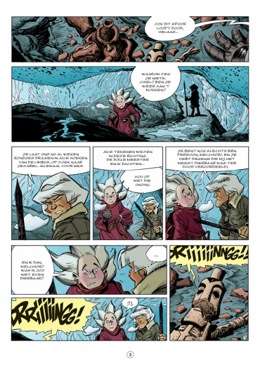 alleen 16 de gevangene van Antesalem stripweb