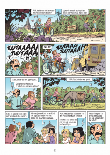 de kiekeboes pittig gestoord stripweb 5