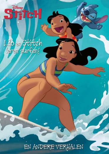 Lilo en Stitch leren surfen Stripweb