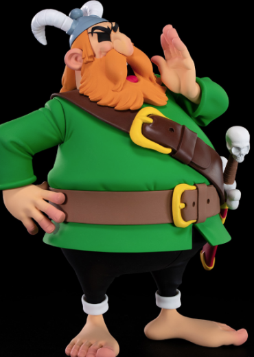 beeldje asterix barbe rouge stripweb