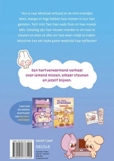 De mini vriendjes 1 Stripweb - achterkant