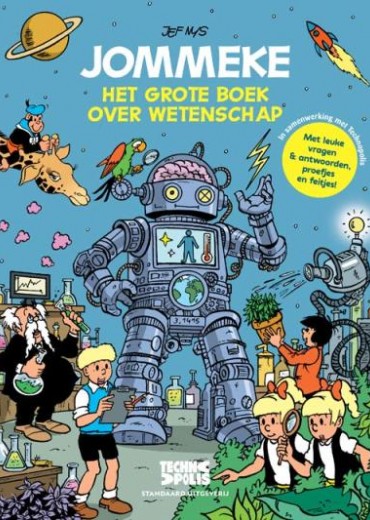 Het grote boek over de wetenschap cover Stripweb