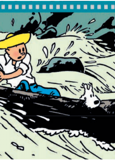 TINTIN KUIFJE KALENDER STRIPWEB