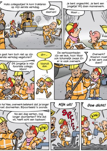 bennies bijbaan voor doorzetter stripweb 1