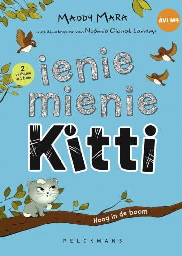 Iene miene kitti hoog in de boom Stripweb