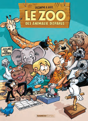 zoo vol verdwenen dieren stripweb
