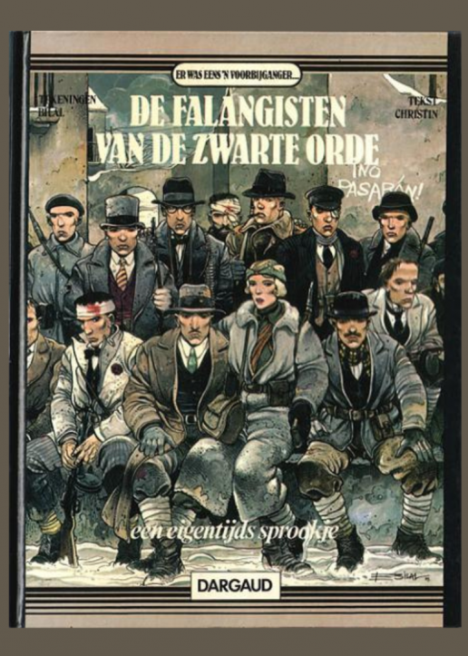 de falangisten van de zwarte orde